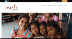 Desktop Screenshot of dayaindia.org